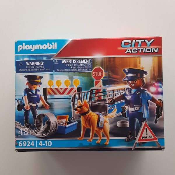 Playmobil Polizei Strassensperre
